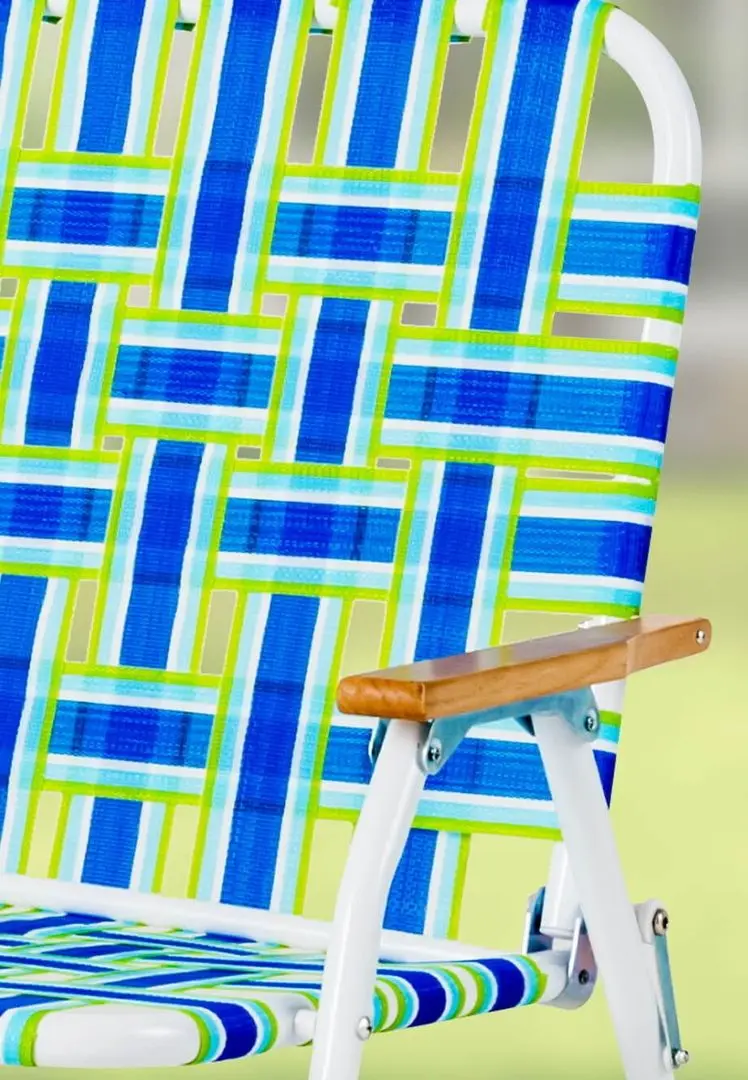 Складная скамейка Costway NP11033 (Blue) - 4