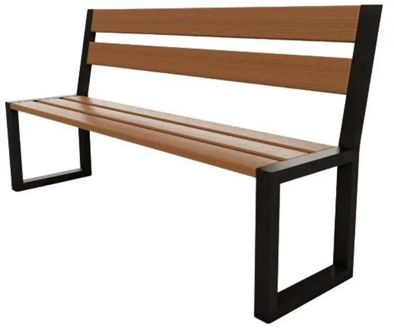 Садовая скамейка DastimArt 942 (Brown/Black) - 2