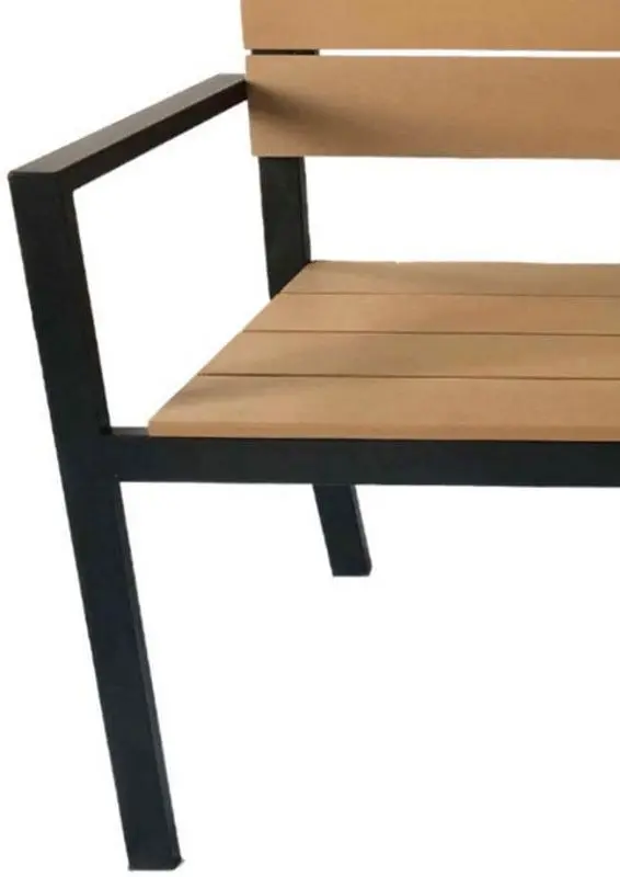 Скамейка GardenLine MEB0810 (Brown/Black) - 3