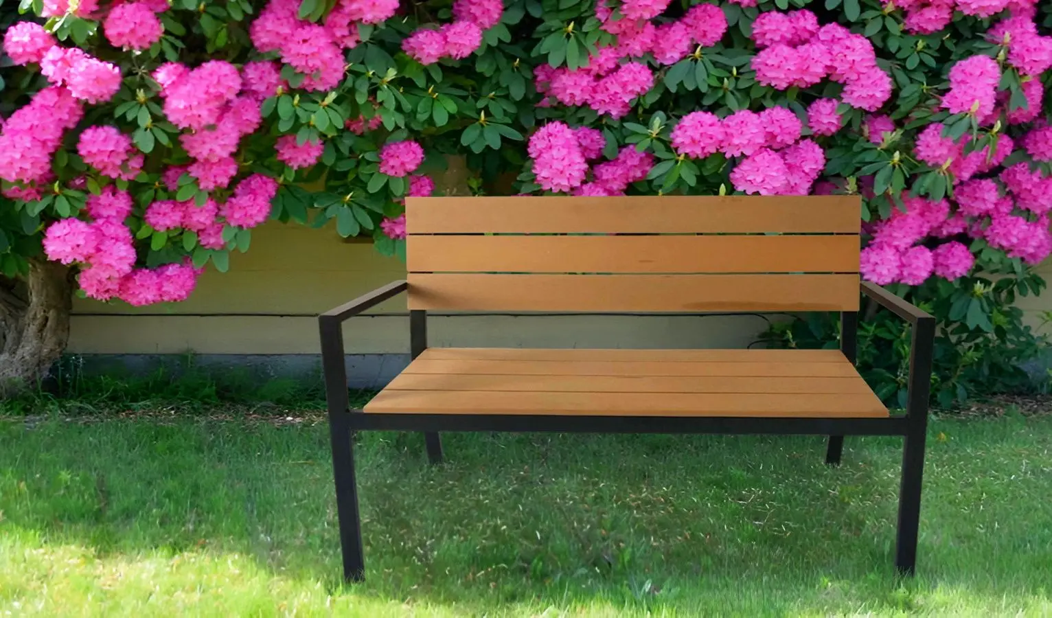 Скамейка GardenLine MEB0810 (Brown/Black)