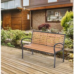 Скамейка GardenLine MEB0865 (Brown/Black)