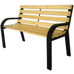 Скамейка GardenLine MEB0872 (Natural/Black) Thumb