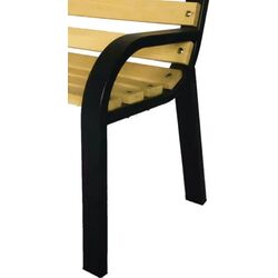 Скамейка GardenLine MEB0872 (Natural/Black) Thumb