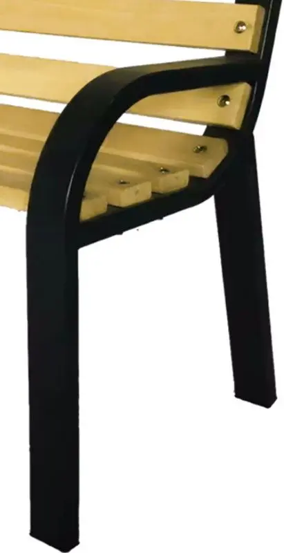 Скамейка GardenLine MEB0872 (Natural/Black)