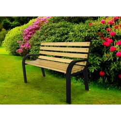 Скамейка GardenLine MEB0872 (Natural/Black)