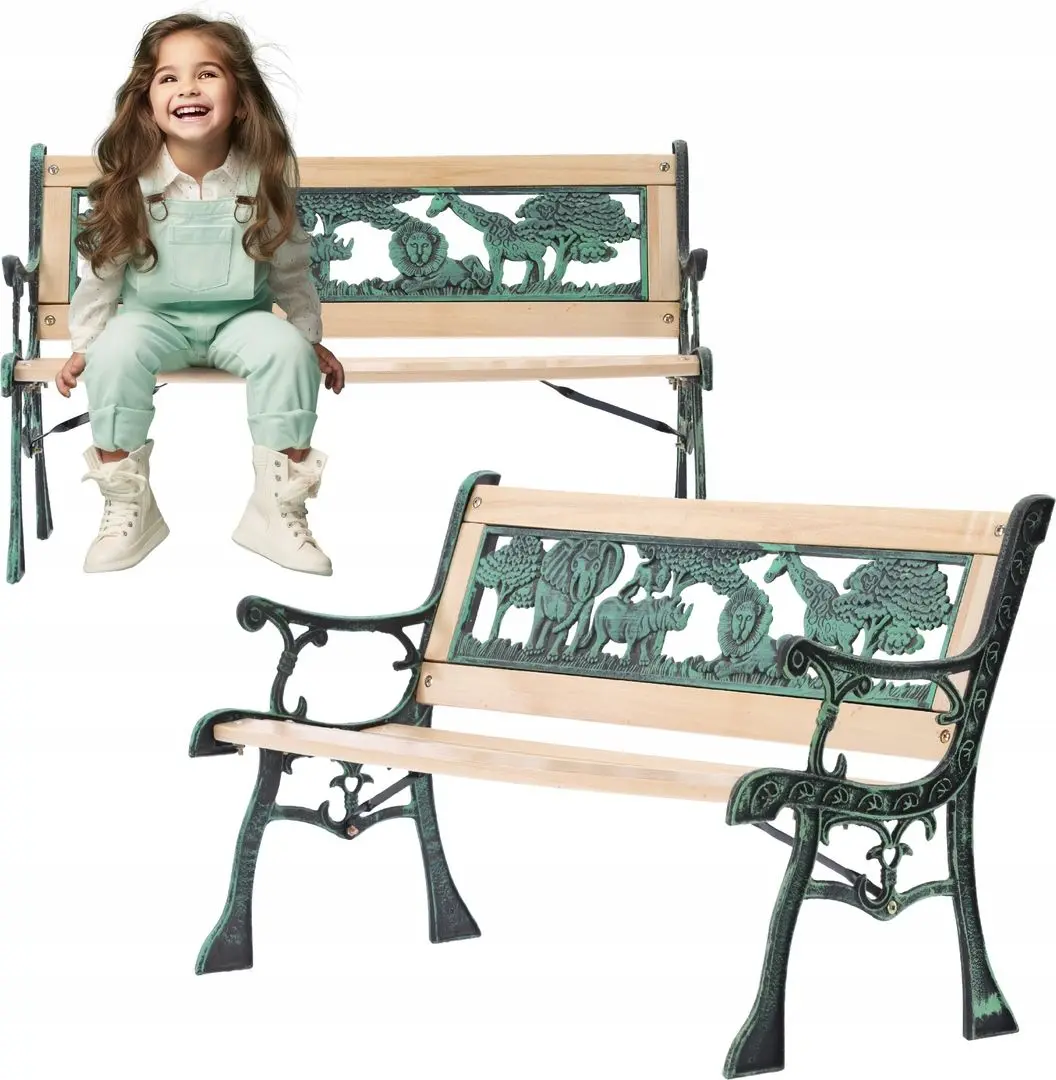 Banca GardenLine MEB0889 (Green/Natural)