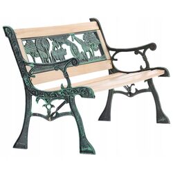 Banca GardenLine MEB0889 (Green/Natural) Thumb