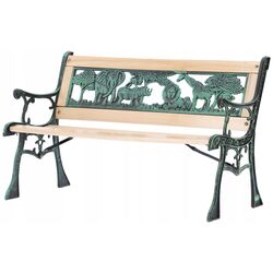 Banca GardenLine MEB0889 (Green/Natural) Thumb