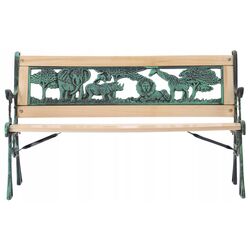 Banca GardenLine MEB0889 (Green/Natural) Thumb