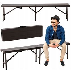 Scaun pliabil GardenLine ZUM0995 (Brown) Thumb