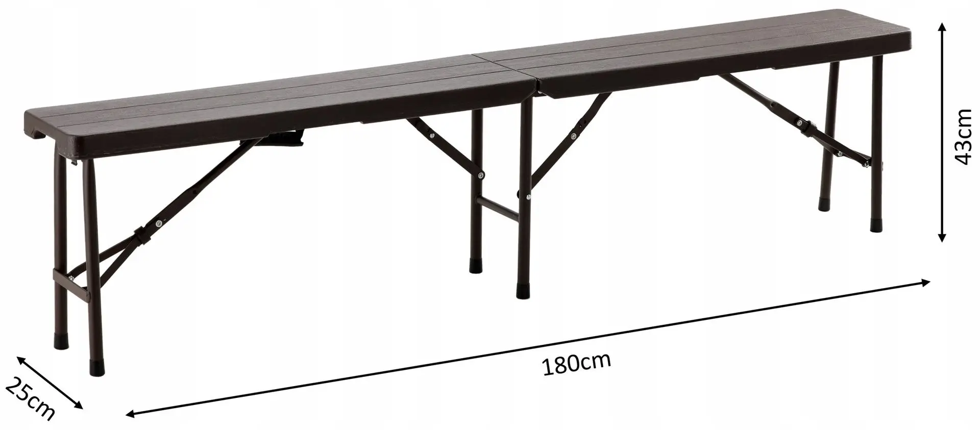 Scaun pliabil GardenLine ZUM0995 (Brown)