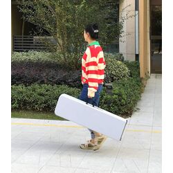 Скамейка складная GardenLine ZUM4758 (White/Black) Thumb