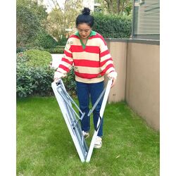 Скамейка складная GardenLine ZUM4758 (White/Black) Thumb