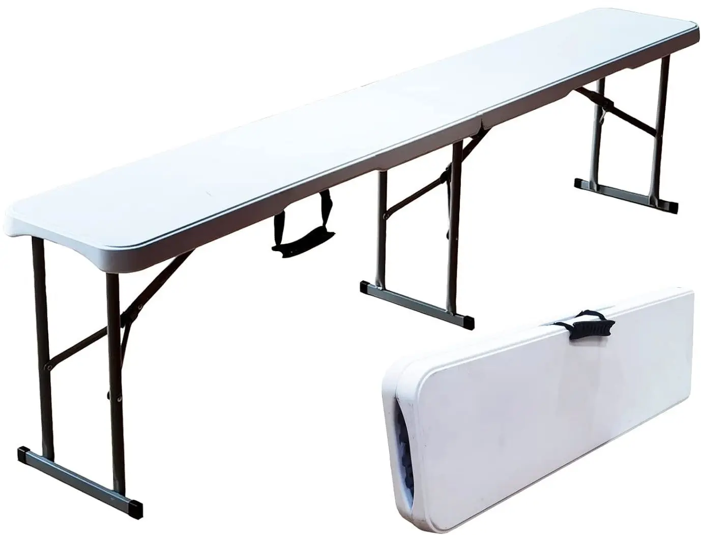 Скамейка складная GardenLine ZUM4758 (White/Black) - 7