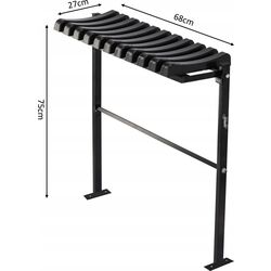 Стул складной GardenLine MEB8282 (Black) Thumb