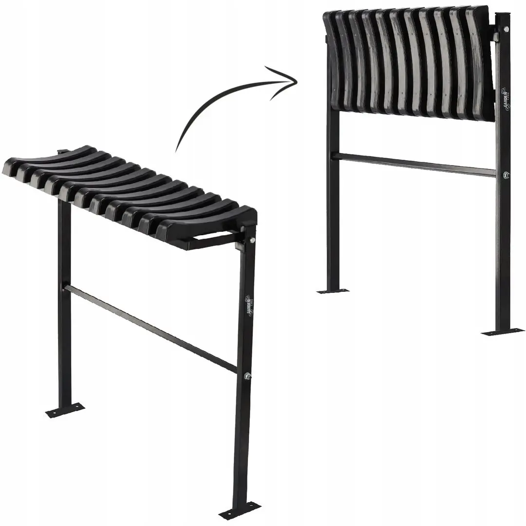 Стул складной GardenLine MEB8282 (Black) - 5