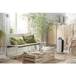 Диван садовый Ikea Ingmarso 2-местный 118x69x69 (Бело-зеленый/Бежевый) Thumb