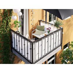 Диван садовый Ikea Ingmarso 2-местный 118x69x69 (Бело-зеленый/Бежевый) Thumb