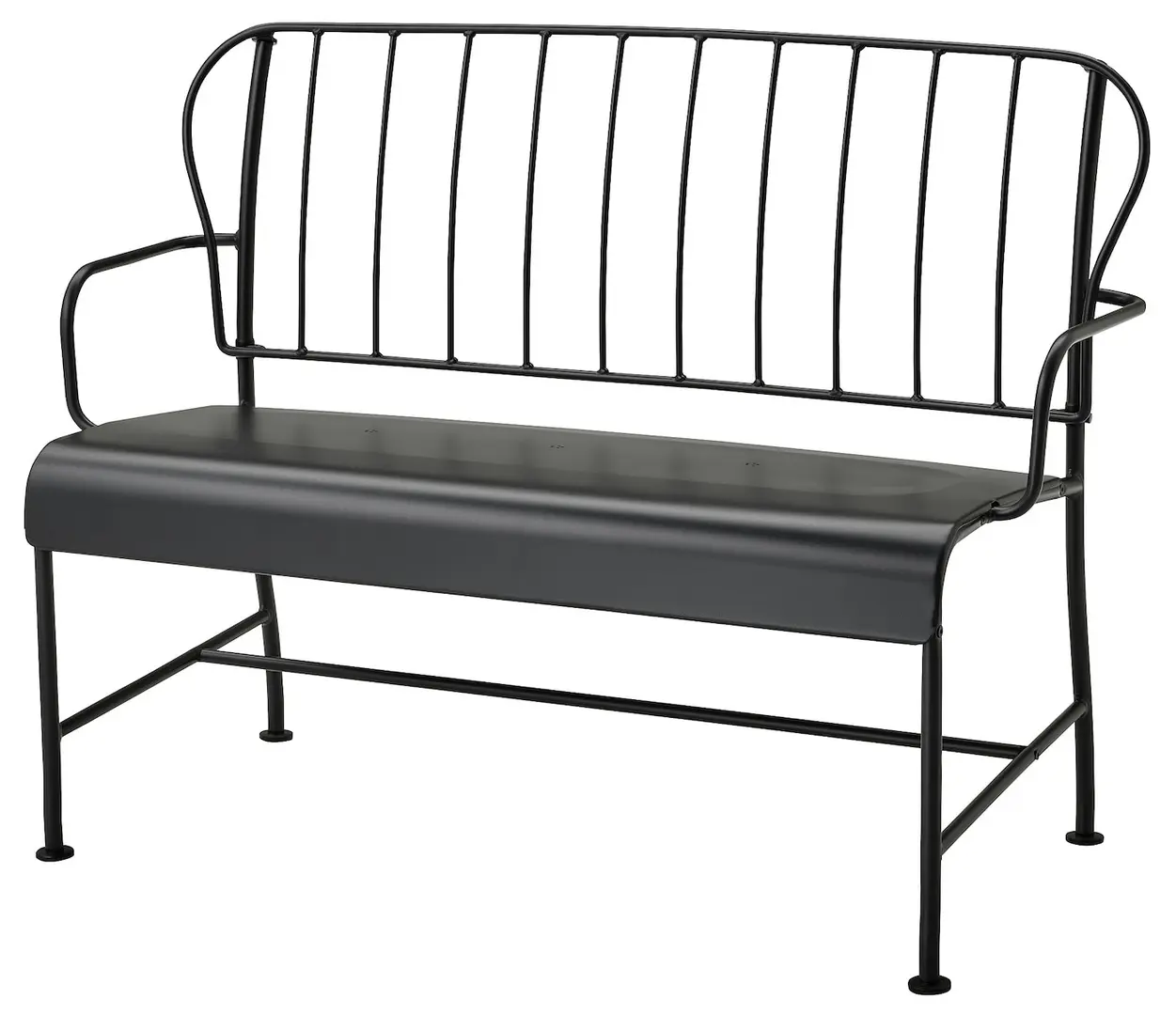 Banca de gradina Ikea Lacko/Kuddarna (Gri/Gri deschis-bej)