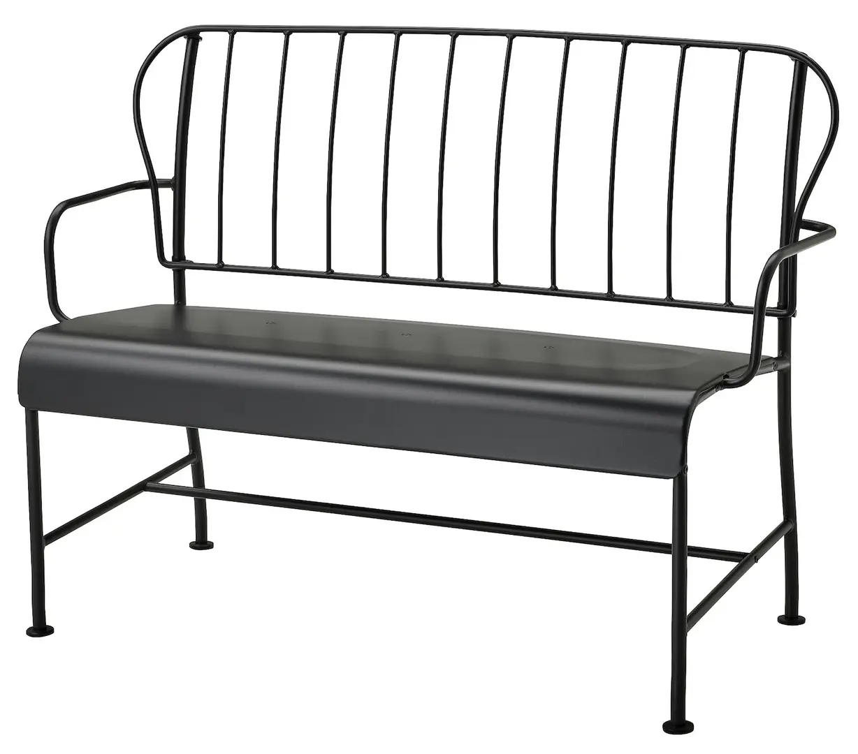 Скамейка Ikea Lacko 2-местная (Серый)