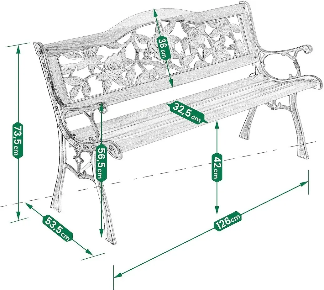 Скамейка Jumi OM-357945 (Pine)