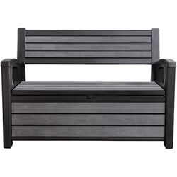 Banca-cufar Keter Hudson Storage Bench (Anthracite)