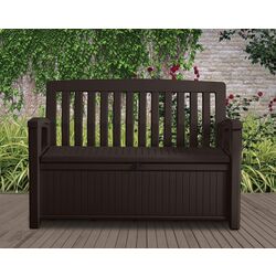 Скамья-сундук Keter Patio Bench (Brown) Thumb