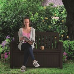 Banca-cufar Keter Patio (Brown) Thumb