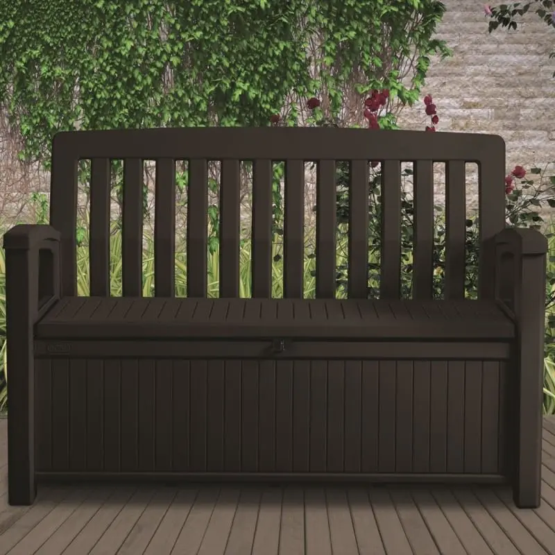 Banca-cufar Keter Patio (Brown)