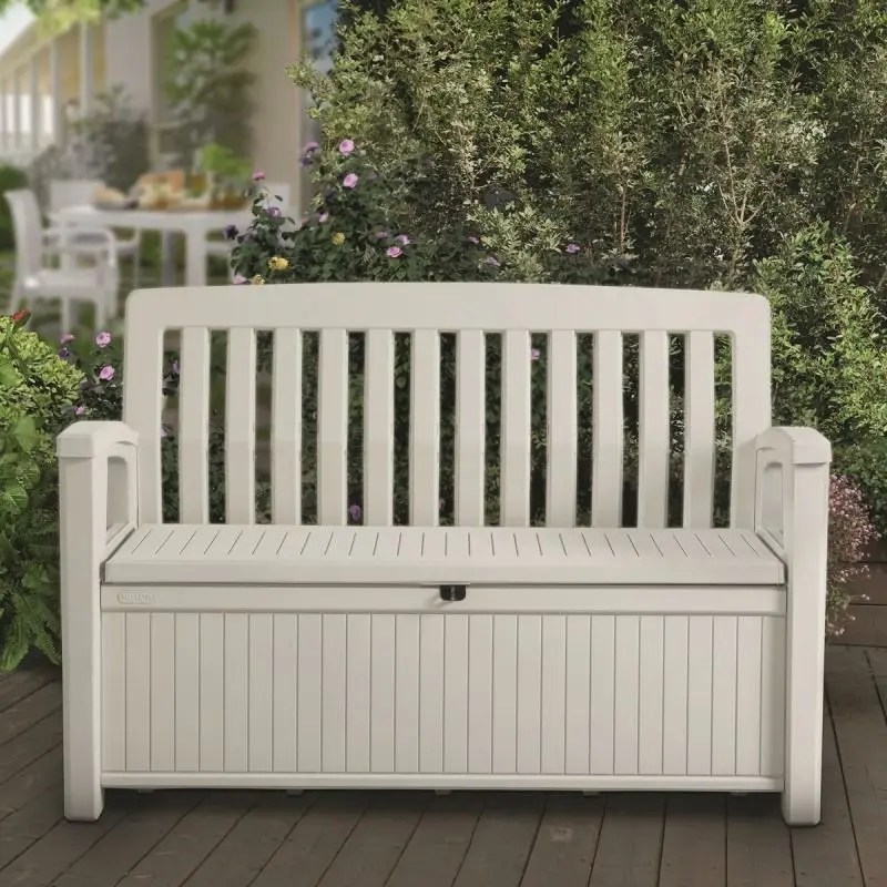 Banca-cufar Keter Patio (White)
