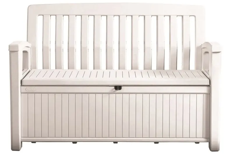 Banca-cufar Keter Patio (White)