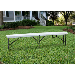 Скамейка складная Kingfisher Astano 180x43x25cm (White)