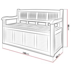 Bancă Mirjan24 Antyd/Riva (Dark Gray) Thumb