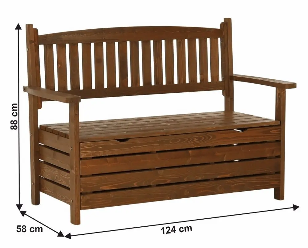 Banca Mobhaus Dilka 124 (Brown)