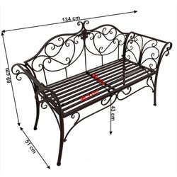 Скамейка Mobhaus Etelia (Brown) Thumb