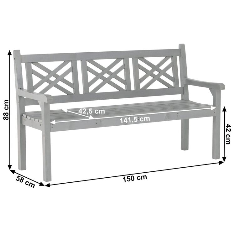 Скамейка Mobhaus Fabla (Gray)