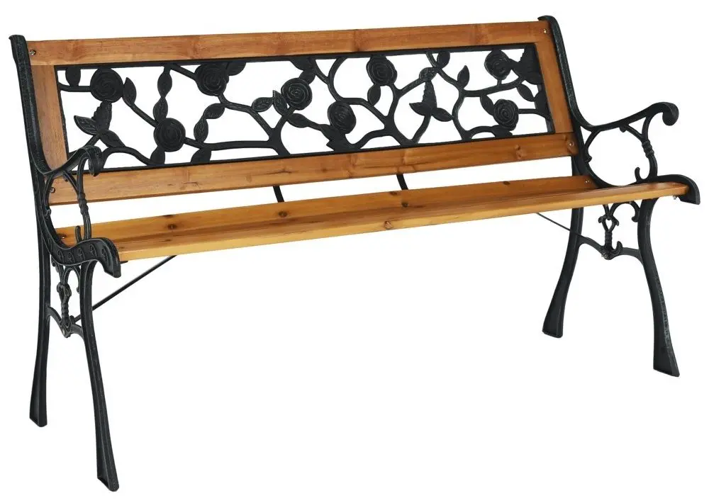 Скамейка Mobhaus Faiza (Black/Natural)