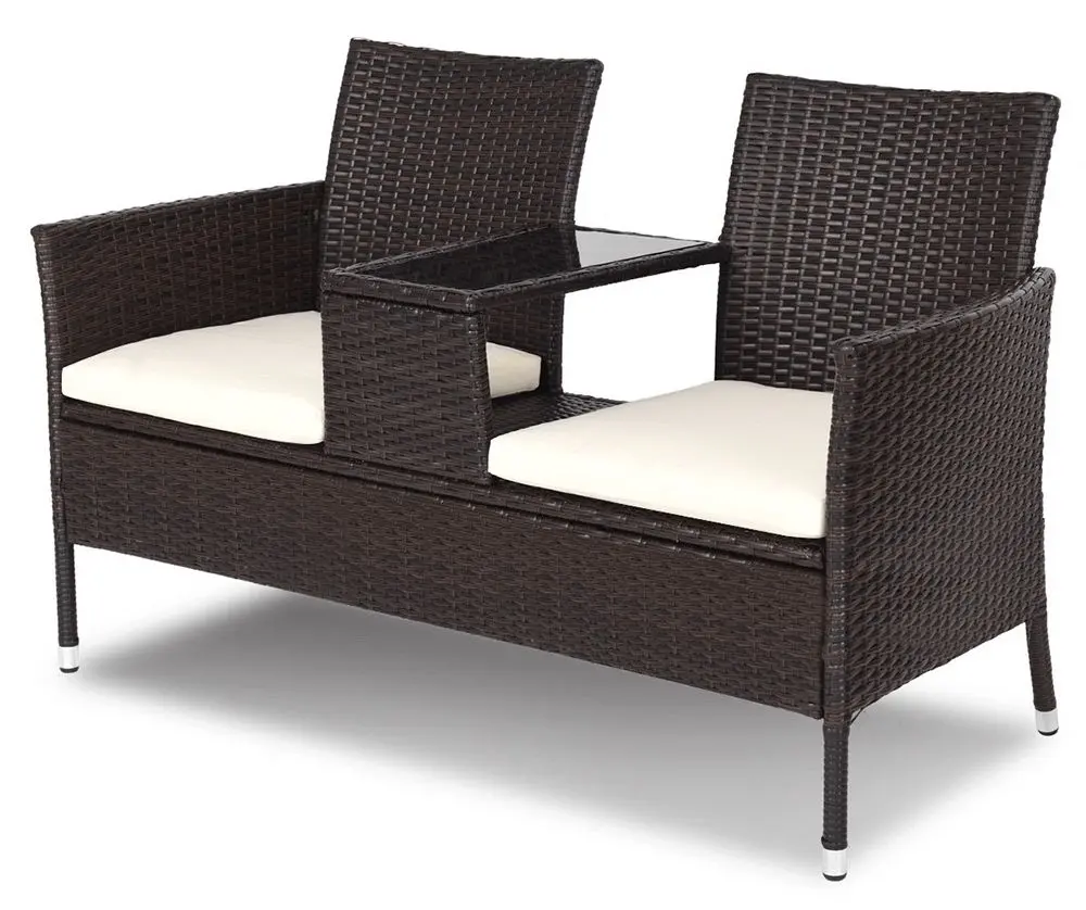 Banca cu masuta Mobhaus Lalit (Brown)