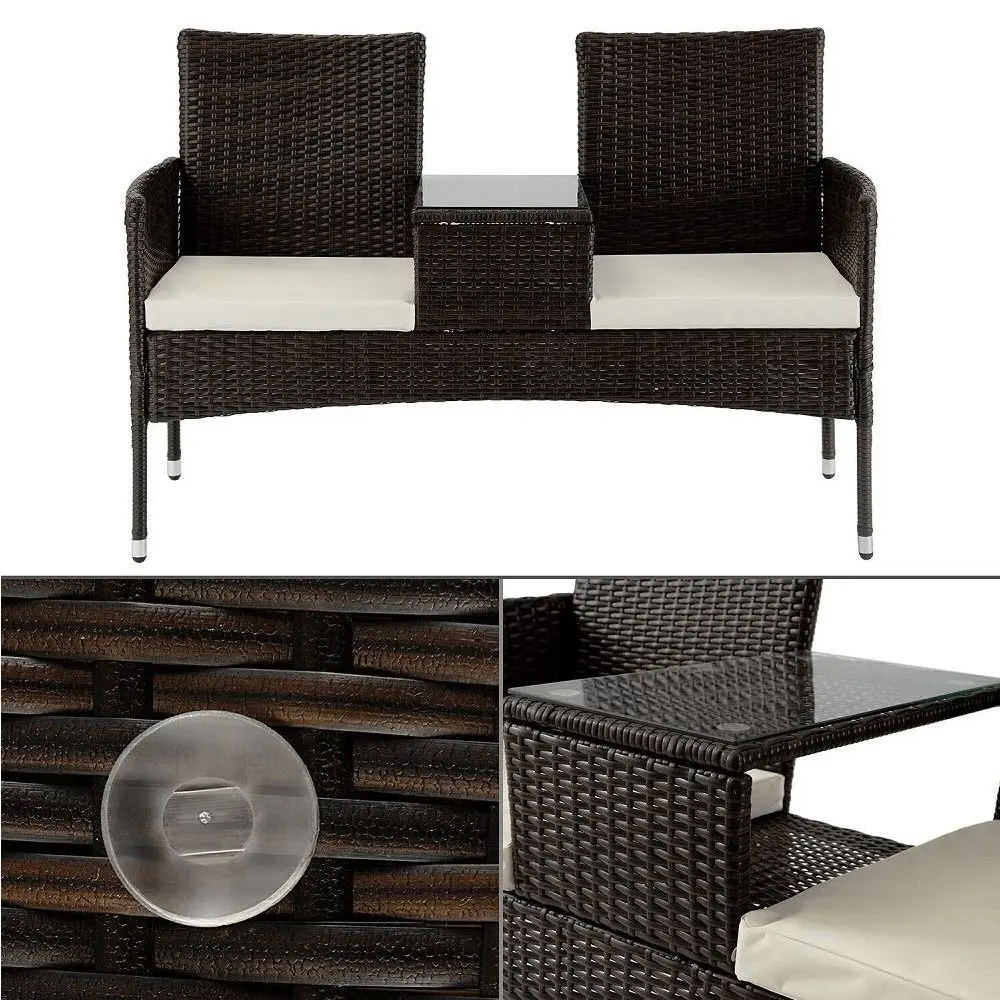 Banca cu masuta Mobhaus Lalit (Brown)