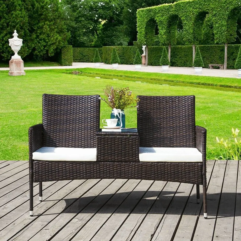 Banca cu masuta Mobhaus Lalit (Brown)