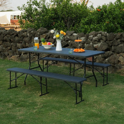 Scaun pliabil Nils Camp NC3404 (Black) Thumb