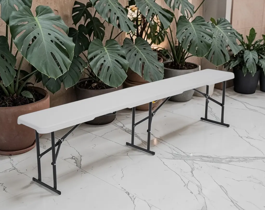 Scaun pliabil Nils Camp NC3404 (White)