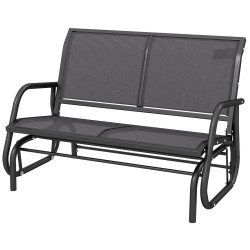 Banca de gradina tip leagan Outsunny 84A-076GY (Grey) Thumb