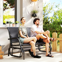 Banca de gradina tip leagan Outsunny 84A-076GY (Grey) Thumb