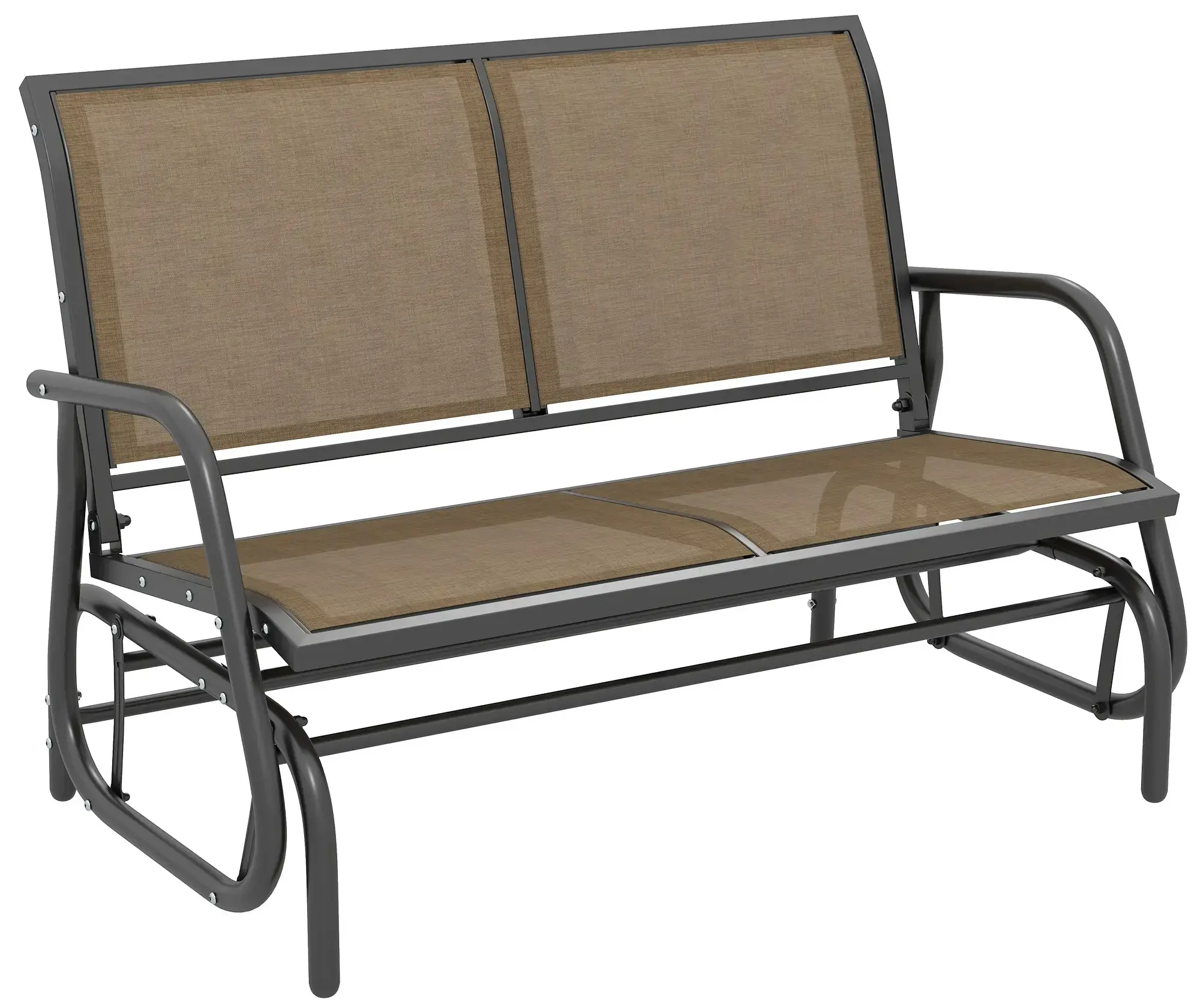 Садовая скамейка-качалка Outsunny 84A-076V00LN (Brown) - 2