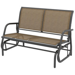 Садовая скамейка-качалка Outsunny 84A-076V00LN (Brown) Thumb