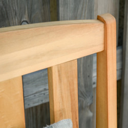 Садовая скамейка-качалка Outsunny 84B-529 (Natural) Thumb