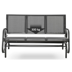 Banca-balansoar de gradina Outsunny 84B-531GY (Grey) Thumb