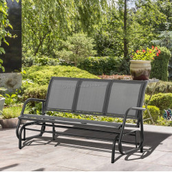 Banca-balansoar de gradina Outsunny 84B-531GY (Grey)