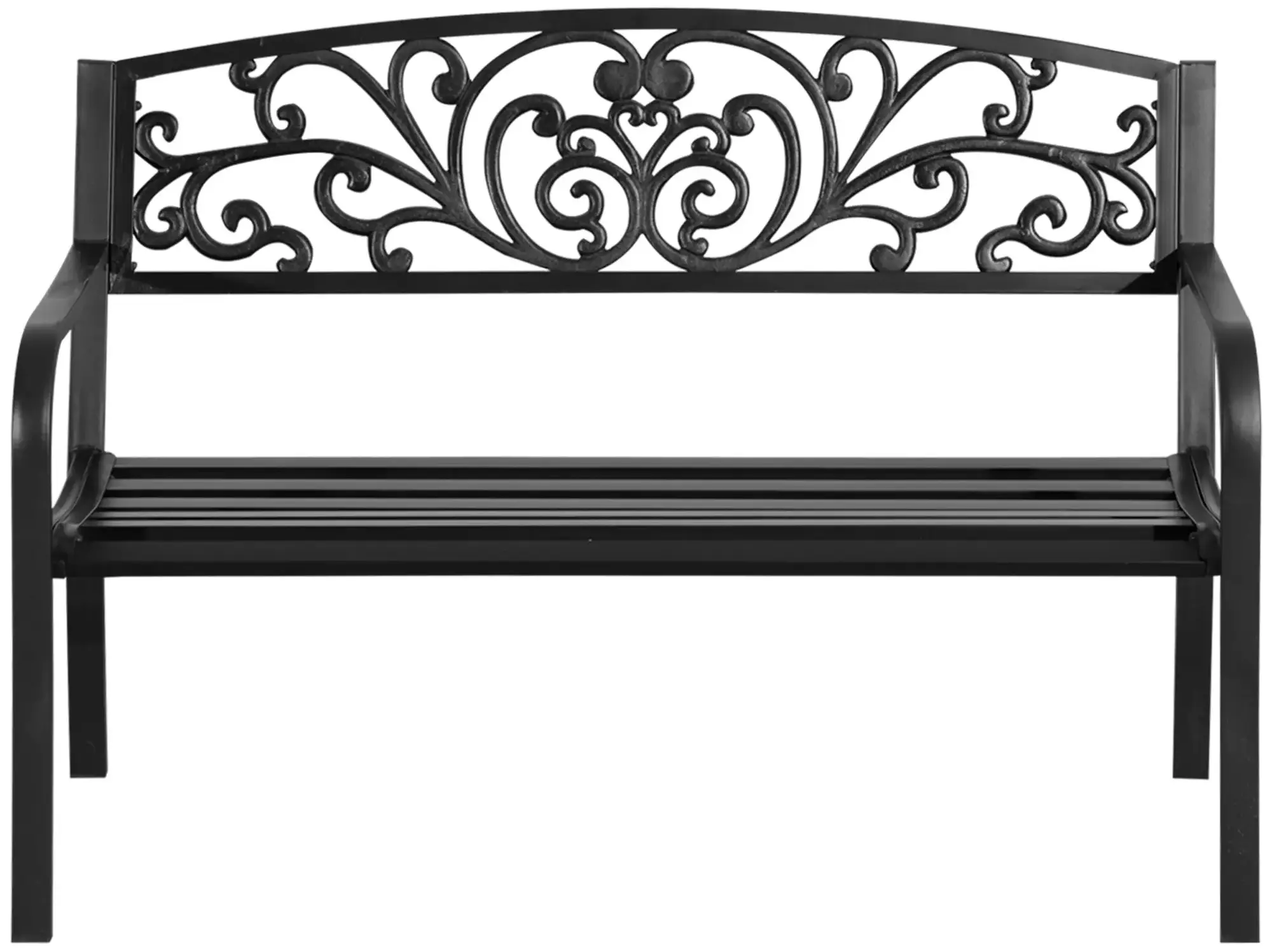 Banca de gradina Outsunny 840-036 (Black) - 3